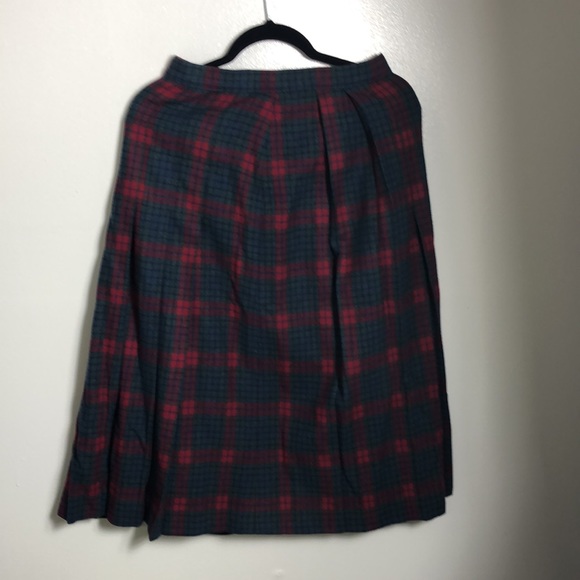 Vintage Pendleton Skirt sz4 Plaid Wool - Picture 2 of 4